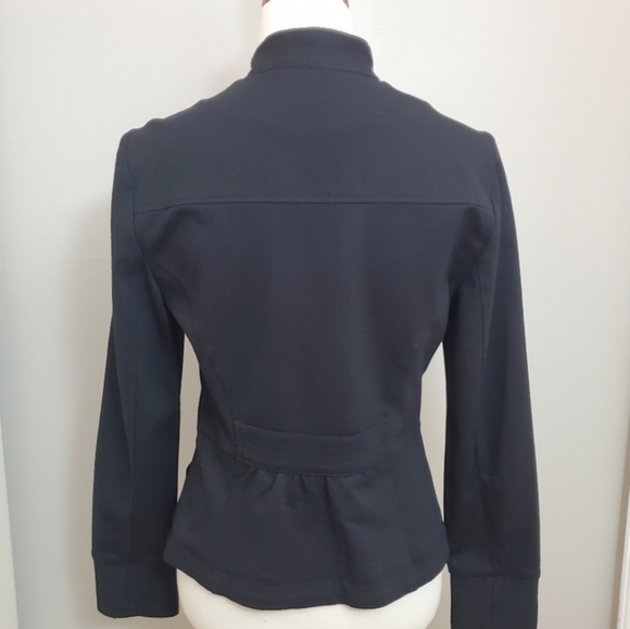 SOLD - INC International Blk Military Jacket - Picture 4 of 7